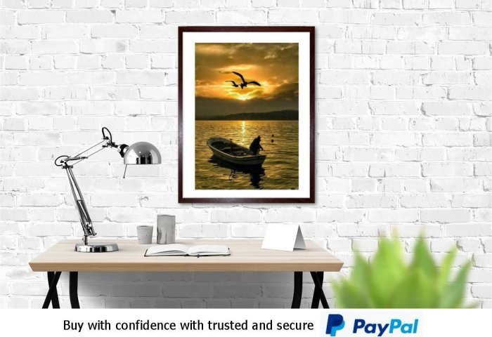 Seascape Framed Prints